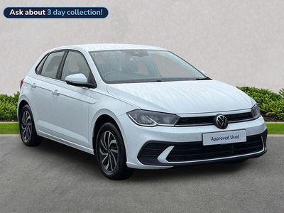 White Used 2023 VW Polo Life Hatchback | £16,372 (Fair price)