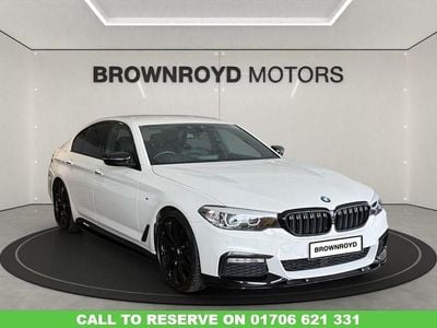 White Used 2018 BMW 530 M Sport Sedan | £19,990 (Fair price)