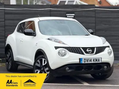 Used Nissan Juke N-TEC 2014 White SUV