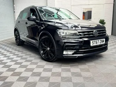 Used VW Tiguan R-line 150 HP (110 kW) 2017 Black SUV