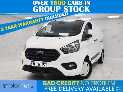Used Ford Transit Custom Trend 130 HP (95 kW) 2022 White Van