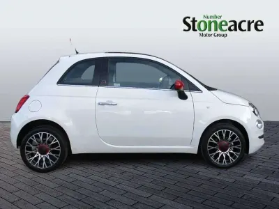 Used Fiat 500 Red 68 HP (50 kW) 2024 White Hatchback