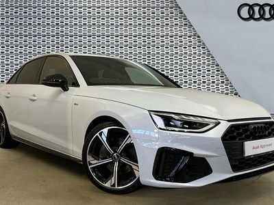 Used Audi A4 Black Edition 204 HP (150 kW) 2022 White Sedan