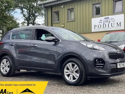 Used Kia Sportage 115 HP (84 kW) 2017 Silver SUV