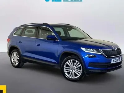 Used Skoda Kodiaq SE L 150 HP (110 kW) 2021 Blue SUV