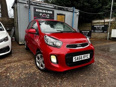 Used Kia Picanto Air 66 HP (48 kW) 2016 Red Hatchback
