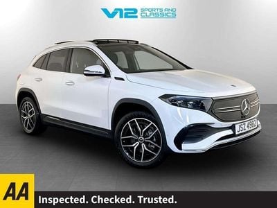 White Used 2022 Mercedes EQA350 AMG Line Premium SUV | £22,495 (Fair price)