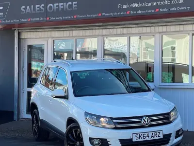 Usado VW Tiguan Match 2014 Blanco SUV