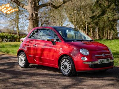 Usado Fiat 500 Lounge 69 HP (50 kW) 2012 Vermelho Citadino