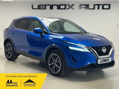 Used Nissan Qashqai Tekna 158 HP (116 kW) 2022 Blue SUV