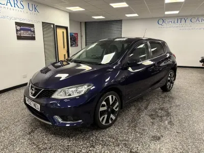 Używany Nissan Pulsar Tekna 2017 Niebieski Hatchback