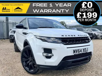 Used Land Rover Range Rover evoque Dynamic 2014 White SUV