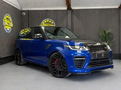 Used Land Rover Range Rover Sport SVR 2019 Blue SUV