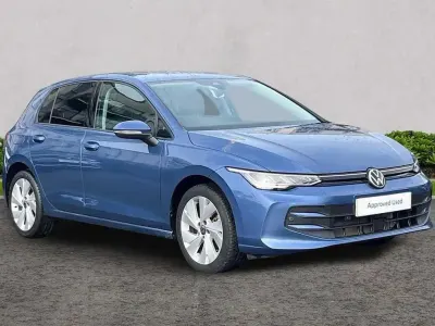 Used VW Golf VIII Match 150 HP (110 kW) 2024 Blue Hatchback