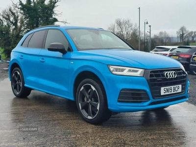 Used Audi Q5 Black Edition 2019 Blue SUV
