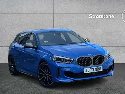 Used BMW M135 Shadowline 306 HP (225 kW) 2024 Blue Hatchback