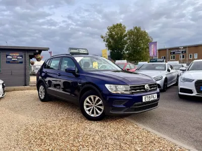 Begagnad VW Tiguan S 150 HK (110 kW) 2019 Blå SUV