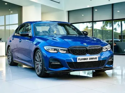 Used BMW 320 M Sport 2020 Blue Sedan