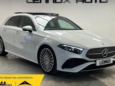 White Used 2023 Mercedes A200 AMG line Hatchback | £25,990 (Expensive)