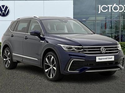 Used VW Tiguan Allspace R-line 150 HP (110 kW) 2025 Blue SUV