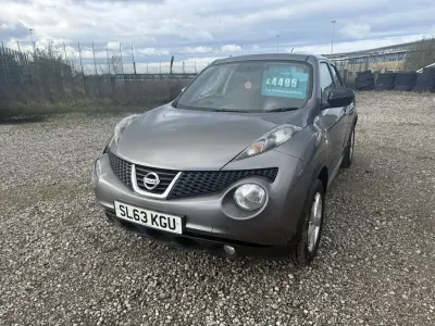 Used Nissan Juke N-TEC 110 HP (80 kW) 2013 Grey SUV