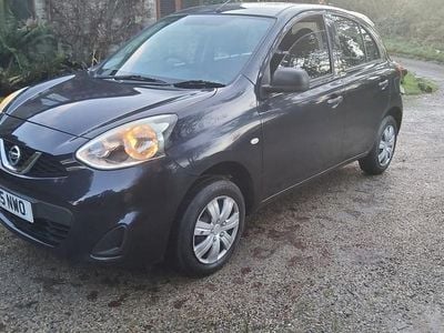 Black Used 2015 Nissan Micra Visia Hatchback | £5,495 (Fair price)