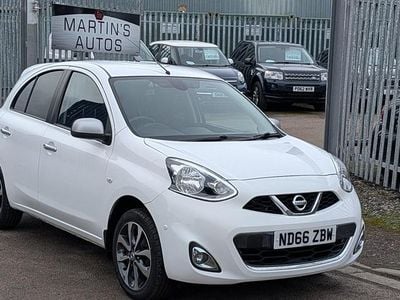 Used Nissan Micra N-TEC 2017 White Hatchback