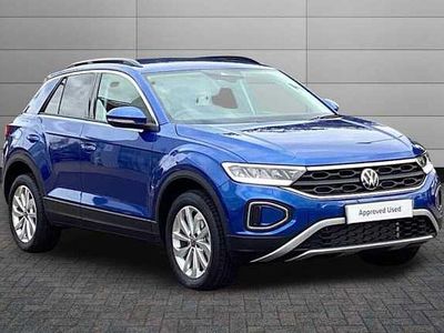 Blue Used 2025 VW T-Roc Match SUV | £28,195 (Expensive)