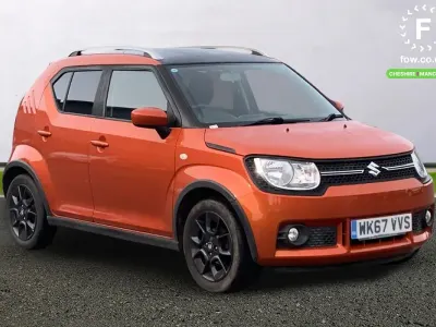 Used Suzuki Ignis SZ-T 90 HP (66 kW) 2017 Orange/black SUV