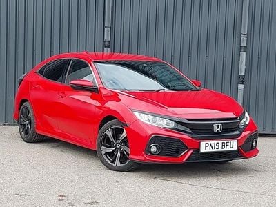 Red Used 2019 Honda Civic SR Hatchback | £11,498 (Fair price)