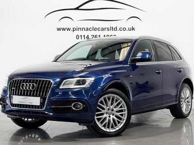 Used Audi Q5 S-line plus 150 HP (110 kW) 2015 Blue SUV