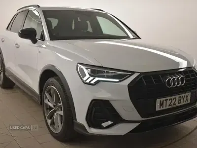 Used Audi Q3 Black Edition 150 HP (110 kW) 2022 White SUV