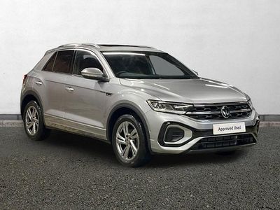 Silver Used 2023 VW T-Roc R-line SUV | £24,990 (Fair price)