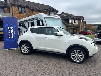 Used Nissan Juke Acenta Premium 110 HP (80 kW) 2014 White SUV