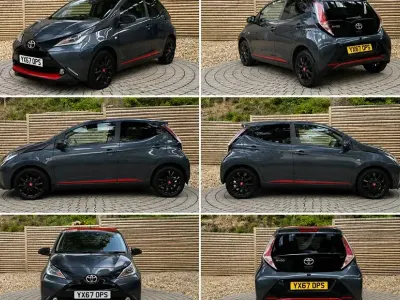 Used Toyota Aygo x-press 69 HP (50 kW) 2017 Grey Hatchback