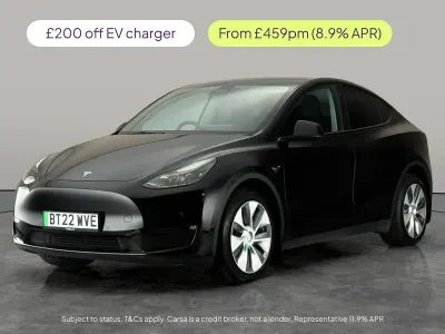 Used Tesla Model Y Long Range AWD 378 kW (514 HP) 2022 Black SUV