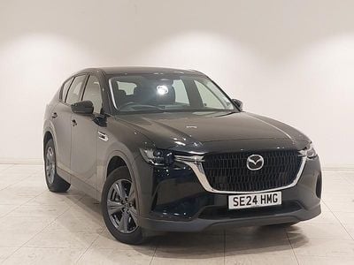 Begagnad Mazda CX-60 Exclusive-Line 327 HK (240 kW) 2024 Svart SUV