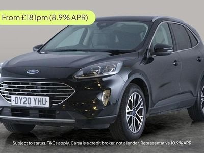 Black Used 2020 Ford Kuga Titanium SUV | £13,085 (Good price)