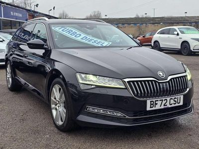 Black Used 2022 Skoda Superb SE L Estate | £13,271 (Fair price)