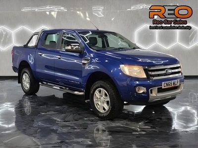 Used Ford Ranger Limited 2015 Blue Pickup