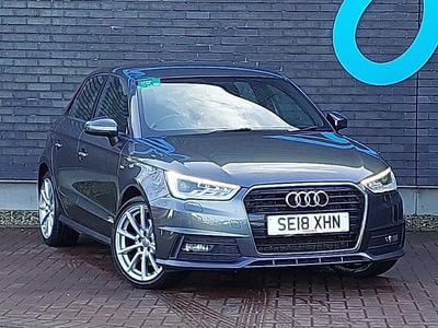 Used Audi A1 S-Line 125 HP (91 kW) 2018 Grey Hatchback
