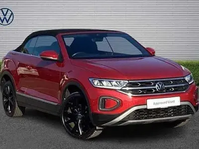Usado VW T-Roc Cabriolet Style 108 CV (79 kW) 2023 Rojo Descapotable