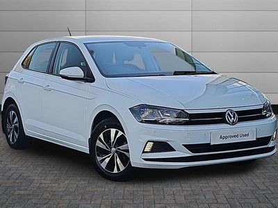 Used VW Polo SE 95 HP (69 kW) 2018 White Hatchback