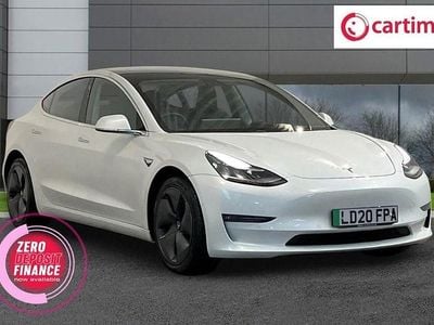 Used Tesla Model 3 Long Range AWD 366 kW (498 HP) 2020 White Sedan