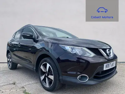 Used Nissan Qashqai N-Vision 110 HP (80 kW) 2017 Black SUV