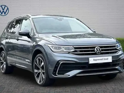 Used VW Tiguan Allspace R-line 150 HP (110 kW) 2022 Grey SUV