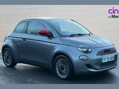 Grey Used 2022 Fiat 500e Red Hatchback | £13,026 (Fair price)