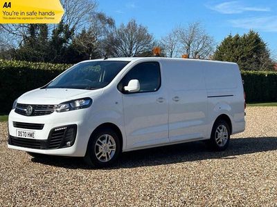 Used Vauxhall Vivaro Sportive 2020 White MPV