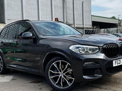 Grey Used 2021 BMW X3 M Sport SUV | £18,700 (Fair price)