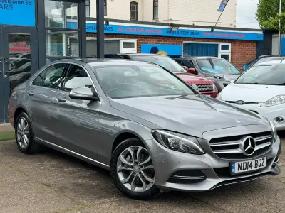 Used Mercedes C200 184 HP (135 kW) 2014 Silver Sedan